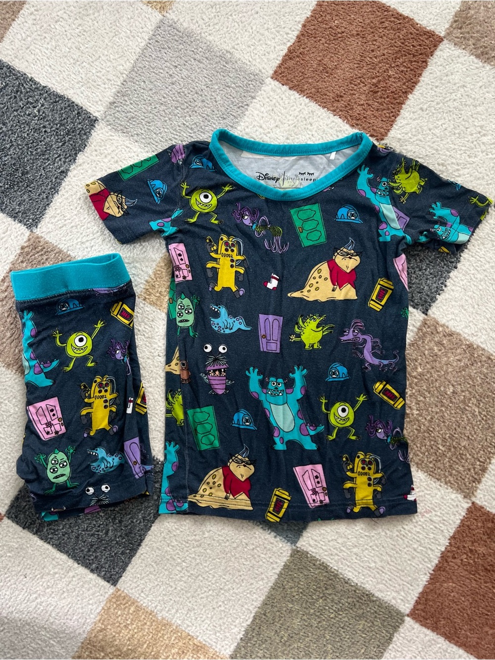 Little Sleepies Monsters Inc OG PJs 18-24m